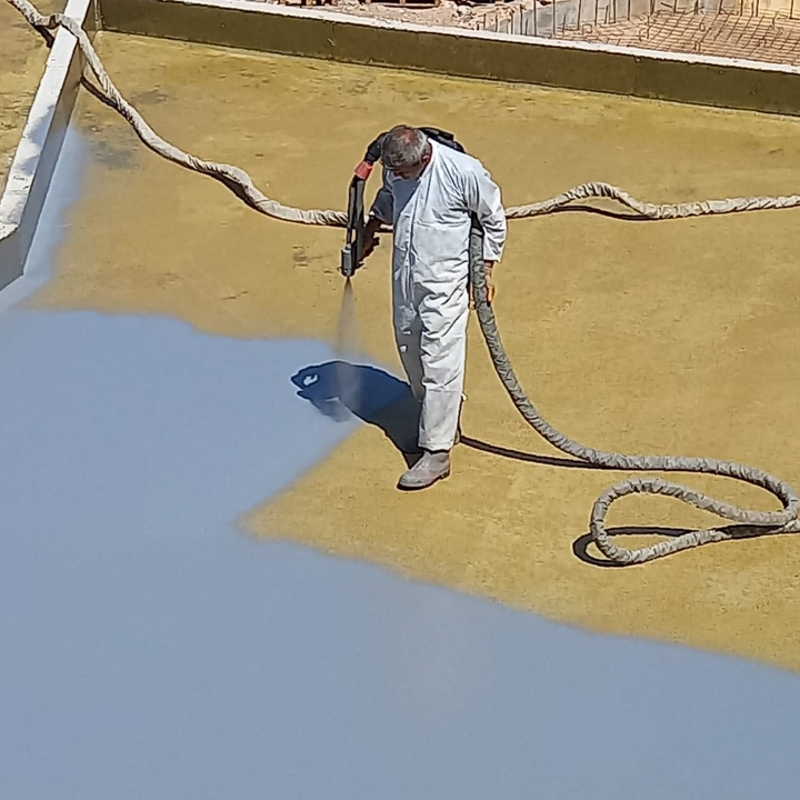 Polyurea Püskürtme Su İzolasyonu